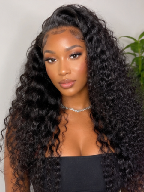 Curly Swiss Lace Closure
